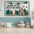 Camping Bulletin Board Classroom Decorations Set Forest Camp Theme Woodland Animals Paper Cutouts