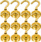 LOVIMAG Cruise Essentials, 28lbs Cruise Door Magnets, Yellow Magnetic Hooks for Cruise Cabins, 12 Pack