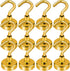 LOVIMAG Cruise Essentials, 28lbs Cruise Door Magnets, Yellow Magnetic Hooks for Cruise Cabins, 12 Pack