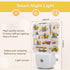 ENUIEO Tractor Night Light, Construction Machines Night Lights Plug Into Wall with Dusk To Dawn Sensor Wall Lamp