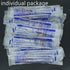 20 Pack 2.5ml Plastic Disposable Lab Utensils, Individually Packaged with 25Ga 1 Inch