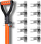 HORUSDY 10 Pack Spring Grip Mop and Broom Holder for Shovel, Rake,