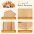 Foranda 200 Pack (6.3x2.713.7 Inches) Long Paper Bread Bags with Tabs for Homemade Sourdough, Resealable Bakery Bags