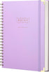 Yoment Spiral Notebook, 8.5 x 11 A4 Hardcover, College Ruled Journal, 100 GSM Paper for School and Office