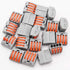 smseace 25 Pcs 4 Port Lever Nut Conductor Compact Wire Connectors for Fast Connection of Multiple Wires