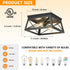 2 1 Pack, Pynsseu Industrial Ceiling Light, Lights Farmhouse Semi Flush Mount Ceiling Fixture for Kitchen Island Dining