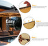 6-9 Patio Umbrella Lights Cordless LED Market Table Umbrella Lights with Remote Control Battery Operated Waterproof