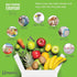 Plastic Bags with Handles for Small Business (50 Count), Very Strong Grocery Bags, 12"x7"x22", 1.2 Mil Thickness