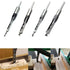 Square Hole Drill Bit, 1 Pcs Woodworking Mortiser Square Drill Bits, Spiral Drill Bits Kits for Mortise Press