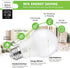 12-Pack A19 LED Light Bulbs, 60W Equivalent, Neutral White 4000K, 850LM, E26 Base, Non-Dimmable, 9W Bright