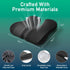 Ergonomic Seat Cushion for Office Chair High-Density Memory Foam Support with U-Shaped Coccyx Cut-Out, Stable Comfort
