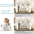 E26 LED Bulb, 12W White 6000K, 80-100 Watt Equivalent, E26 Screw Base, 1200 Lumens (4 Pack White)