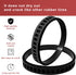 2 PCS 45-69-0030 Blade Pulley Tire Replacement for Milwaukee Compact Bandsaws 6242-6, 2629-20, 6230, 6232-20