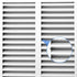 50pcs Black(1 0.41 0.28 Inch) uxcell Shutter Repair Pins, Spring Loaded Plantation Shutter Replacement Repair Pins