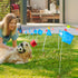 Zozen 50 Pack Blue Marking Flags, 15x4x5 Inch Yard Flags for Lawn, Irrigation, Landscape, and Sprinkler Marking