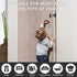 WellMade Bronze1 Pack) Swing Bar Door Lock Latch,Door Security Latch for Kids Safety and Home Security, Reinforcement