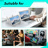 SaisaiTan 3 Acrylic Keyboard Display Stand Holder Mechanical Computer Stand Shelf for Desk Transparent Acrylic Tier
