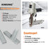 HR-22 15 Gauge 3/4'' Crown Galvanized D-Rings Hog Rings D Ring Staples for HR22 Plier, 1600 PCS/BOX