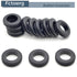Fctoerg Grommets, 12Pcs Grommets 1-3/16" Rubber Electric Cable Protector Rubber Ring Wiring for Firewall Hole Plugs