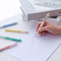 Ball Point Pen Black Ink, Medium Point 1.0mm Office Pens, 18 Pack