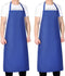 Gotega Waterproof Rubber Vinyl Apron Adjustable Dishwasher Apron - Apron for Women