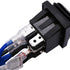 TWTADE Momentary Polarity Reverse Switch - Waterproof DC 12V 10A Control Motor for Hoist, Crane, 6 Pin Rocker Toggle