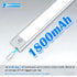 2 Pack, 12" 3 Dimmable 1800 Magnetic Under Cabinet lighting Rechargeable - Color LED, Ultra Slim Battery Powered Motion