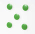High Powered Magnets Set of 5 for Glass Dry-Erase Boards in Green