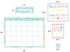 Pastel Pop Calendar Bulletin Board, Teacher Created Resources