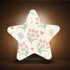 Burbuja 0.2W Tulip LED Night Light Plug into Wall Star-Shaped Nightlight Dusk to Dawn Auto Sensor for Bedroom Bathroom
