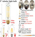 LiteHistory Tubular Light Bulb, 6W Equal E26 LED Bulb, 60 Watt Dimmable, Neutral White 4000K, Pack of 6