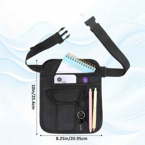 QfwdfcTrenz Pack Utility Belt Server Apron Waitress Server Apron with Multiple Pockets Servers Aprons Waist Pouch