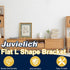 10Pcs Shelves,3.15x3.15 inch Flat L Shape Bracket Corner Brace Stainless Steel Right Angle Corner Brace Repair Mending