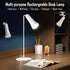 kvppvt 5 360 Modes Rechargeable LED Lamp with Magnet Swivel Joint, Touch Control, Adjustable Brightness, Color, Angle