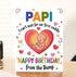 Moonlit93 Papi - I Can't Wait For Our First Cuddle Happy Birthday From The Bump! Card - Ideas Birthday Card For Papi