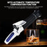 0-80% Alcohol Refractometer, Alcohol Volume Meter of Volume Percent Scale Range, Accurate Alcohol Measurement Tool