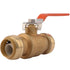 SharkBite 1 Inch Ball Valve, Push to Connect Brass Plumbing Fitting for Water Shut Off