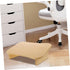 Vaguelly Wooden Footstool Nonslip Surface Portable Step Stool for Office Kitchen and Living Room Adjustable Height