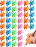 JustBlanks 60 Pcs Pencil Grips for Kids Handwriting Pencil Holder for Kids