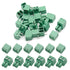 10Set 3.81mm Pitch Male Female 2-Pin PCB Screw Terminal Block Connector Plug KF2EDGK - Green