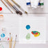 Transparent Slant Board Rack for Writing, Lightweight Acrylic Painting Board, Anti-skid Drawing Desk Board