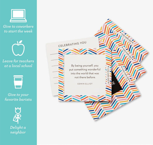 4-Pack 120 Compendium ThoughtFulls Pop-Open Cards of You're Awesome, Smile, Be Happy, Thanks Pop-Open Cards, Each