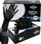 FINITEX Black Nitrile Disposable Medical Exam Gloves, 100/1000 PCS Powder-Free Latex-Free Food Gloves