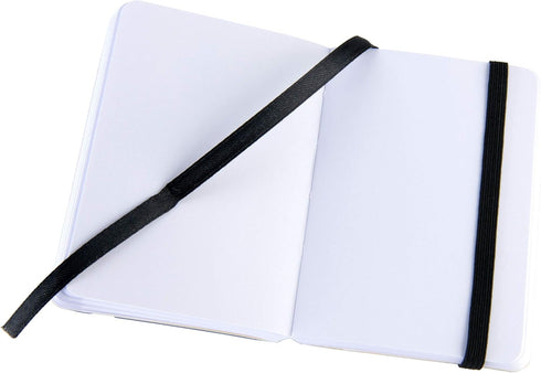 Pentalic Pocket Sketchbook: 3" x 4" Traveler Journal, 160 Pages, Black