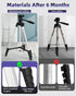 Xincere 55 inch 1/4"-20 3D Aluminum Laser Level Tripod with Green Bubble Level, Lightweight Quick Release Plate, Screw