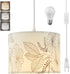 CCKZQYR Plug in Pendant Light, 15 FT Hanging Lamp with Plug in Cord,