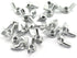 20 Pack 1/4" Zinc Plated Wing Nuts - Butterfly Fasteners Parts 1/4-20 Inches