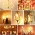 YKCGG 8 Pack 40W Bulbs Bulb E26 Incandescent Equivalent Energy Torpedo Tip Chandelier with Crystal Clear Incandescent