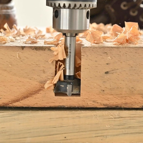 13/16" Forstner Drill Bit for Precise Woodworking, Durable YG8 Carbide, Ideal for Hard Wood and Plastic