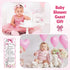 Sayglossy 50 Sets Pink Baby Shower Pens with Thank You Cards Baby Shower Favors for Guests Pink Bow Ballpoint Pens Bulk
